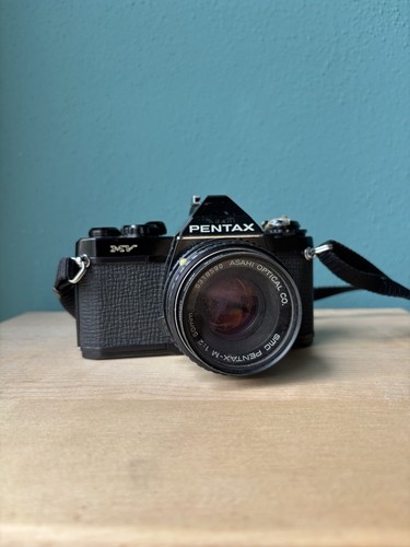 Pentax slr analog kamera - pentax, mv