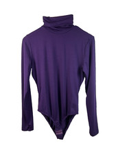 Damen Body Rollkragen Unterziehbody beere/lila 40/42 b.p.c. Langarm Neu