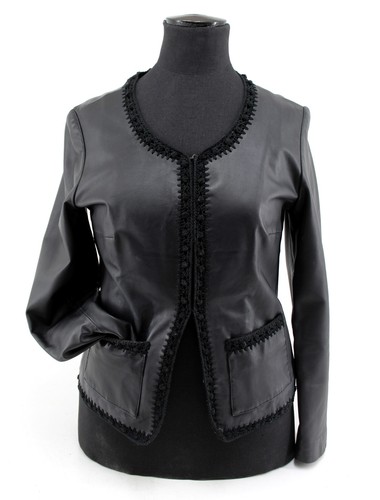 Weiche kurze lederjacke - weiche,