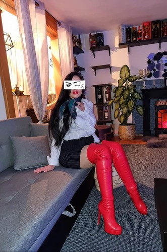 Sexy stark getragene - stark, overknee