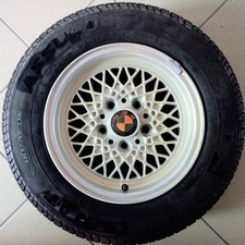 Kompletträdersatz für BMW 195/70R14 91H BBS inkl. Nabendeckel - TOPZUSTAND