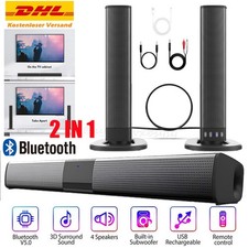 Neu Bluetooth Soundbar TV-PC