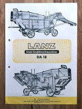 Typenblatt Prospekt LANZ