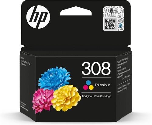 Original 308 color patrone - original, hp