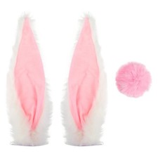 Bunny Ears for Helmet - Pink