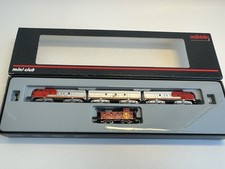 Märklin spur Z vgl 88321 Dreifacheinheit Santa Fe F7 mit Caboose  Neuwertig OVP
