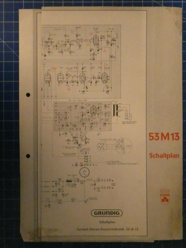 Grundig 53m13 schaltplan - grundig,