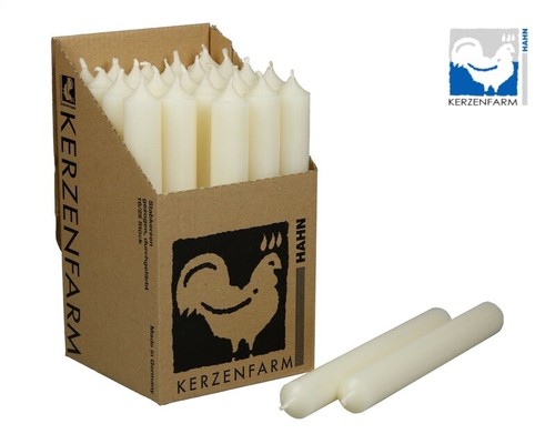 Stabkerze elfenbein 180x22mm - stabkerze,