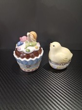 Villeroy Boch Ostern Spring Decoration 2 Deckeldose. Cupcake 