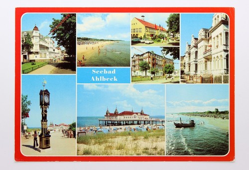 Xxl postkarte seebad - -,