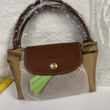 Longchamp Yellow/Beige Tote Le