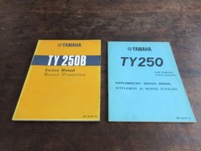 Yamaha TY250 + TY250B  Shop repair manual Werkstatt-Handbuch Manuel d'atelier