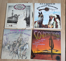 LP 12'' Litera Hörspiel Karl May, J.F. Cooper, Lederstrumpfballade, Country Road