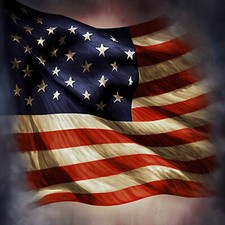 Deko Bild USA Flagge Fahne