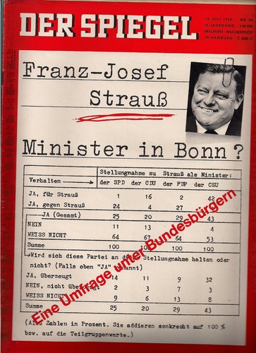 Der spiegel juli 1965 - spiegel,