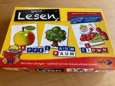Lesen lernen,  Spaß am Lesen, Noris Spiel,  Altersempfehlung ab 5 Jahre