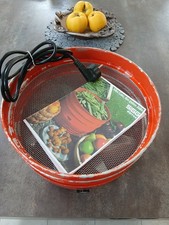 Sigg Dörrex + 2 Edelstahl Dörrgitter Siebe Automat Dehydrator Obst Beeren Müsli.