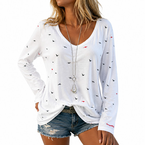 Kangaroos damen langarm - damen,