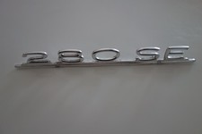 Mercedes Benz 280 SE Schriftzug Schild Emblem Zeichen  Typenschild