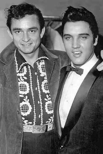 Sänger johnny cash - johnny, elvis