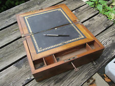 Antikes Reiseschreibpult, 19. Jahrhundert, wahrscheinlich England.