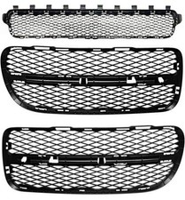 SET Lüftungsgitter GITTER Stoßstange vorne Für  VW TOUAREG (7L) 10.2002-12.2006