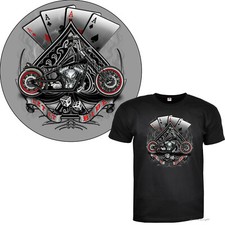 Chopper Biker T-Shirt Motorrad