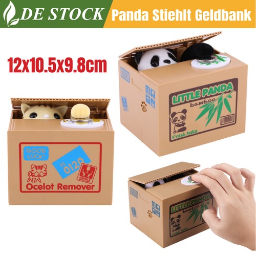 Elektronische spardose panda - spardose,