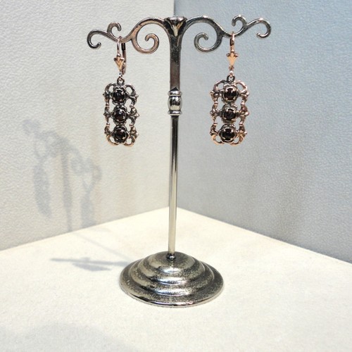 Granat schmuck ohrringe - granat,