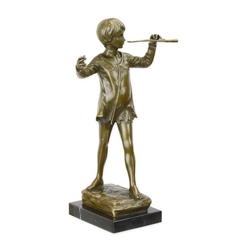 Bronzefigur skulptur - bronzefigur,