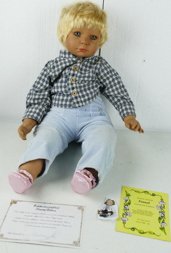 68cm puppe junge franzl blond - 68cm,