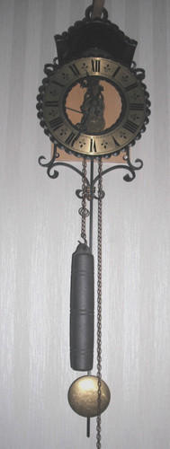 Skelettuhr pendel glocke - m., pendel,