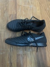 Nike Tiempo Sportschuhe schwarz Größe EUR 44.5 / US 10.5 Sehr Guter Zustand -