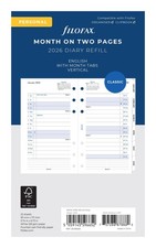 Filofax Personal Month on two