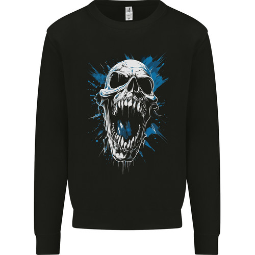 Screaming skull gothic horror - skull,