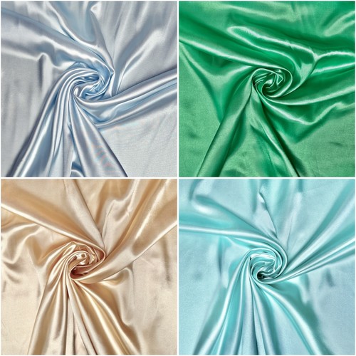 Satin stoffe karneval - satin,
