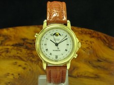 Du Bois Double Temps Gold Mantel Automatic Herrenuhr / Kaliber Enicar 165D