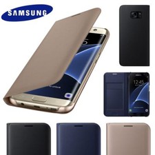 Für Samsung Galaxy S8 S9 S10 S20 FE S21 S22 Plus Leder Wallet Flip Case Hülle