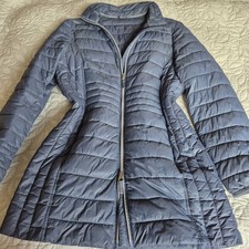 Christian Berg Steppmantel, 42, Mittelblau NEU NP 99,90