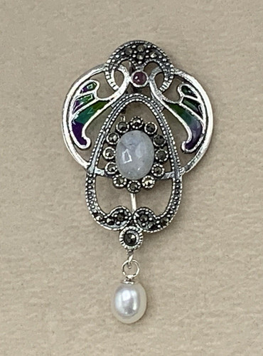 Anhänger jugendstil - anhänger,