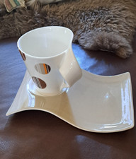 Villeroy & Boch Kaffeetasse NewWave Caffé Chocolate Drops m. Untertasse - neuw.