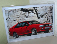 Blechschild Audi Urquattro Typ