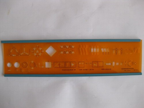 Schriftschablone standardgraph - schriftschablone,