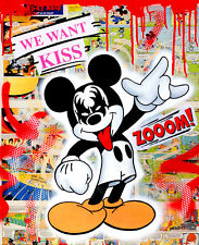 KENNART Kunst Grafik Original Street Art, Pop Art, Bild, handsigniert, limitiert