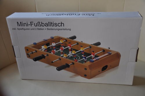 Mini tischfußball neu ovp - tischfußball,