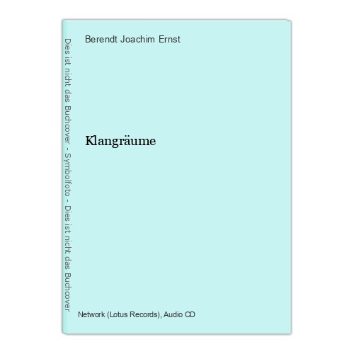 Klangräume berendt joachim - berendt,