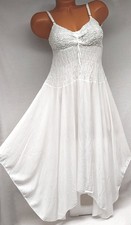 Sommerkleid Weiß  Ibiza