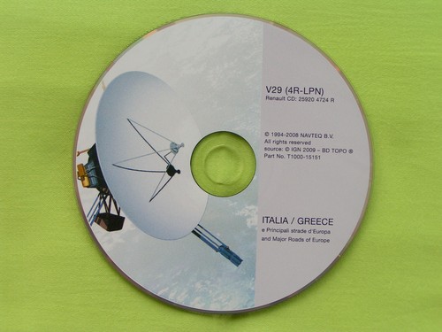 Navigation renault carminat - cd,