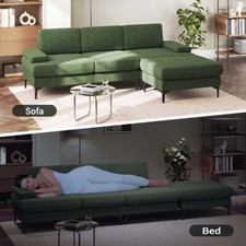 Ecksofa L-Form 3-Sitzer-Sofa