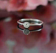 Solitär Brillant Ring in 750er / 18 Karat Weiß Gold Wert 1.100 € XXYY